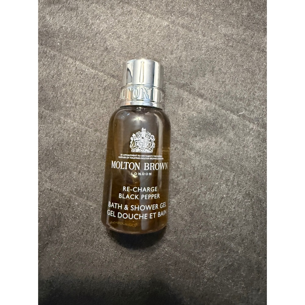 Molton Brown‎ Re-Charge Black Pepper Bath and Shower Gel Travel Size 30ml 1fl oz